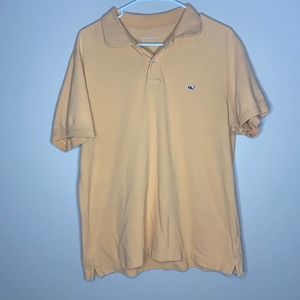 Orange Vineyard Vines Polo Shirt